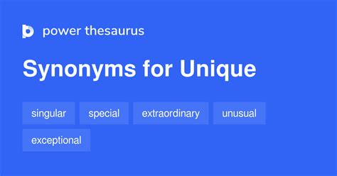 unique thesaurus|unique .
